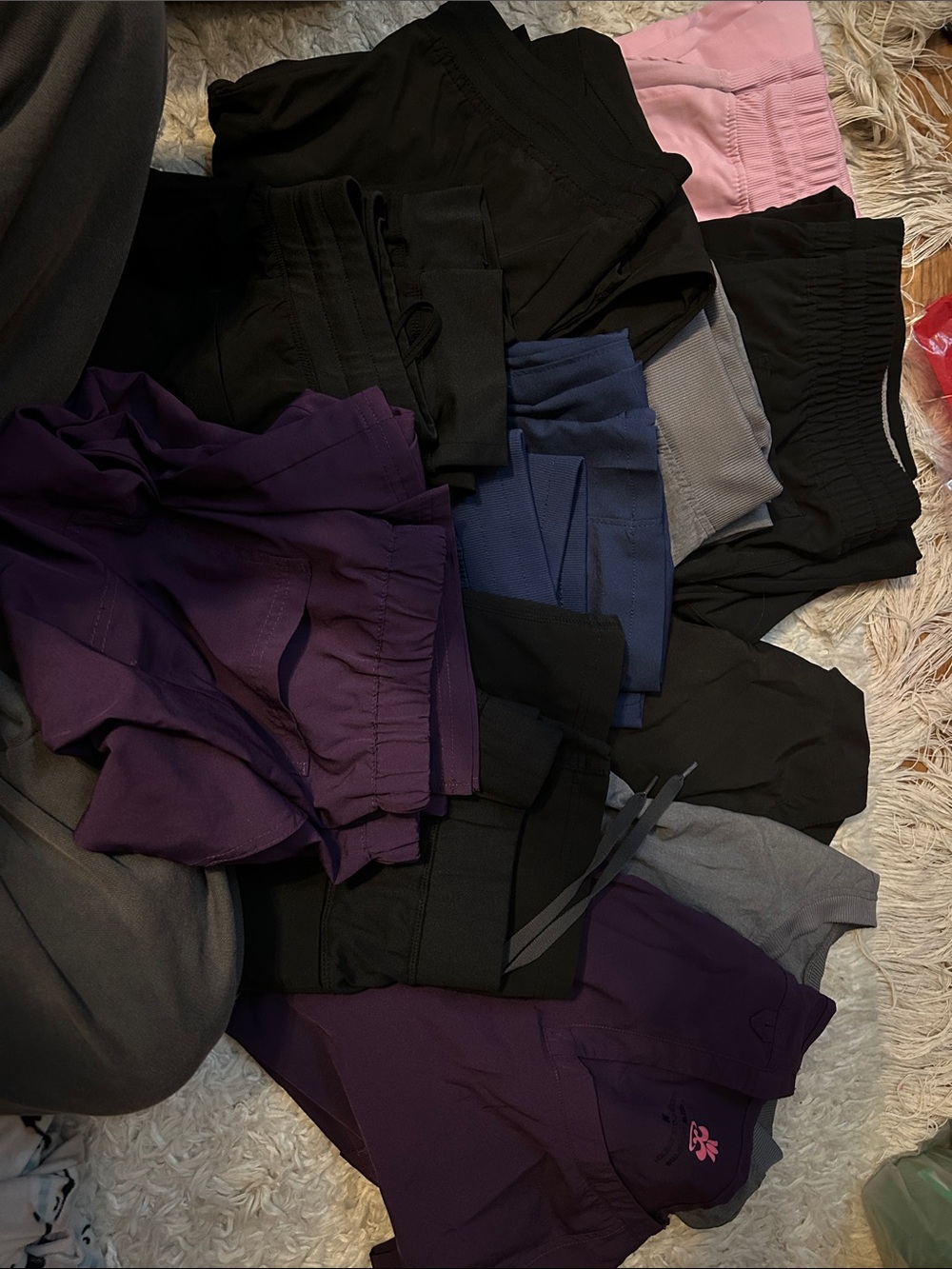Women’s Multi-Color Scrub Pants Bundle — Comfortable Workwear Pack